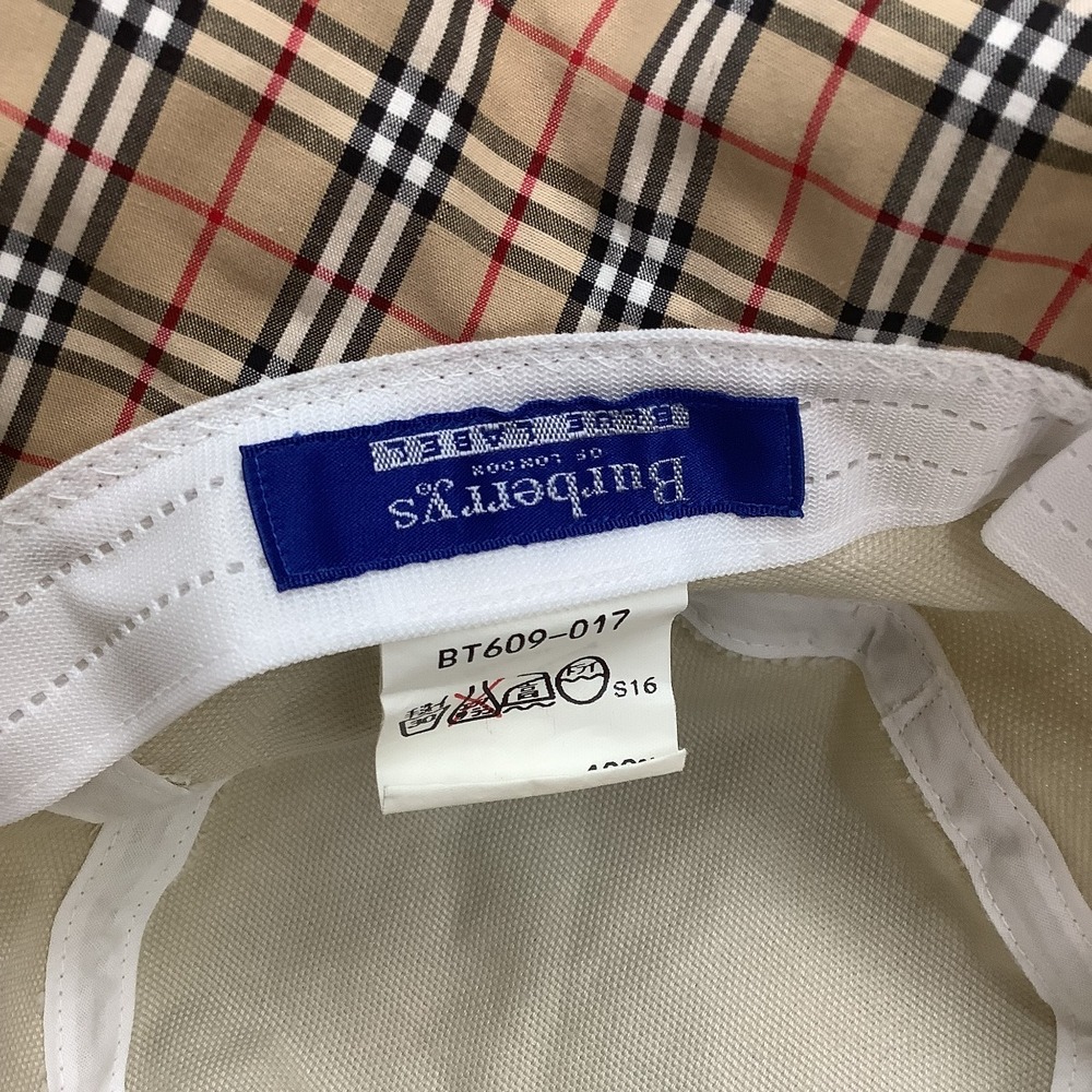 Burberry Blue Label Hat Check Beige View 4